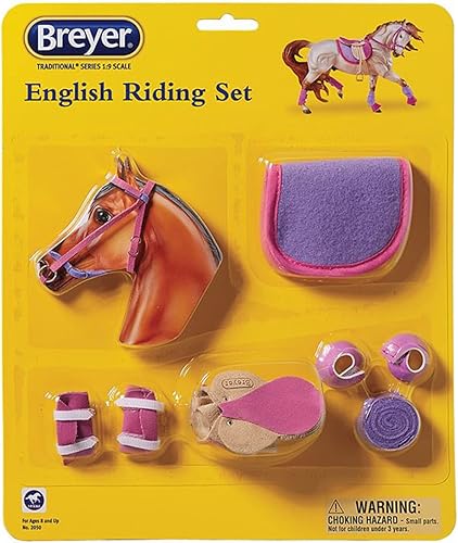 Breyer Juego de equitaciĂłn tradicional inglesa 2050 colores calientes accesorio de juguete de caballo escala 19 rosa morado 925 pulgadas de largo x Breyer Juego de equitaciĂłn tradicional inglesa 2050 colores calientes accesorio de juguete de caballo escala 19 rosa morado 925 pulgadas de largo x