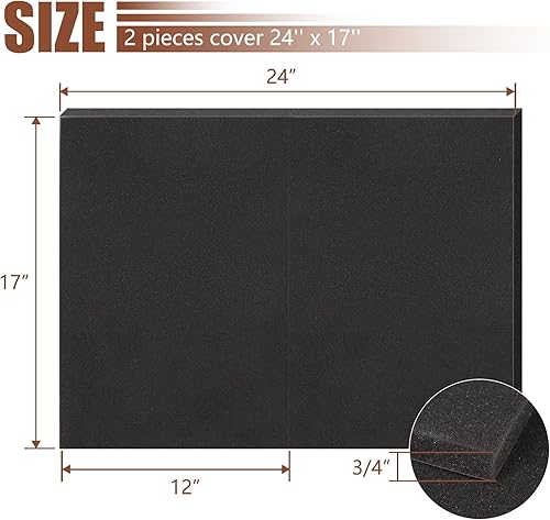 Miniatura 2 de BJADES - Cojín de goteo para aire acondicionado de ventana, cubierta de lluvia de CA con soporte magnético fuerte para unidades de aire