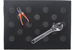 LAMJAD Magnetic Pad Tool Holder for Wrenches, Bolts, Nuts