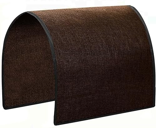 Ntomtuex Line - Funda para reposabrazos de sofá, 2 piezas, protector de brazo con funda antideslizante para mascotas, perros, gatos, chocolate