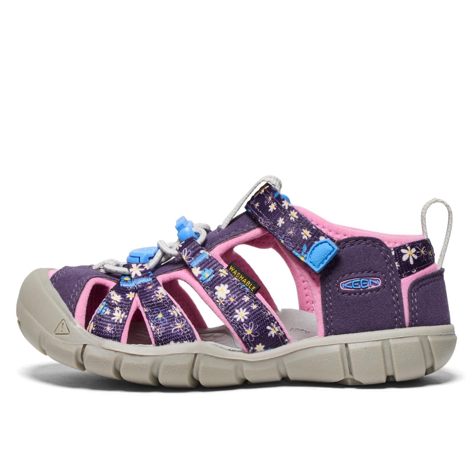 KEEN Sandały dziecięce unisex Seacamp 2 CNX, Stokrotki Marina, 29 EU