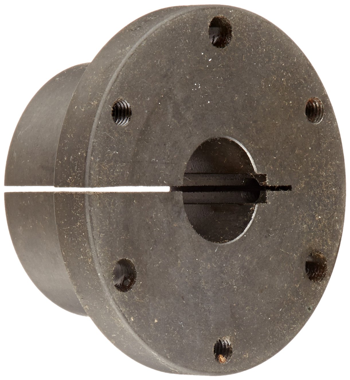 TB Woods Type SK SKM28MM Sure-Grip Bushing, Metric, 28 mm Bore, 71.4 mm OD, 47.6 mm Length, 791 lbs/in Torque, Standard Design, Standard Keyway