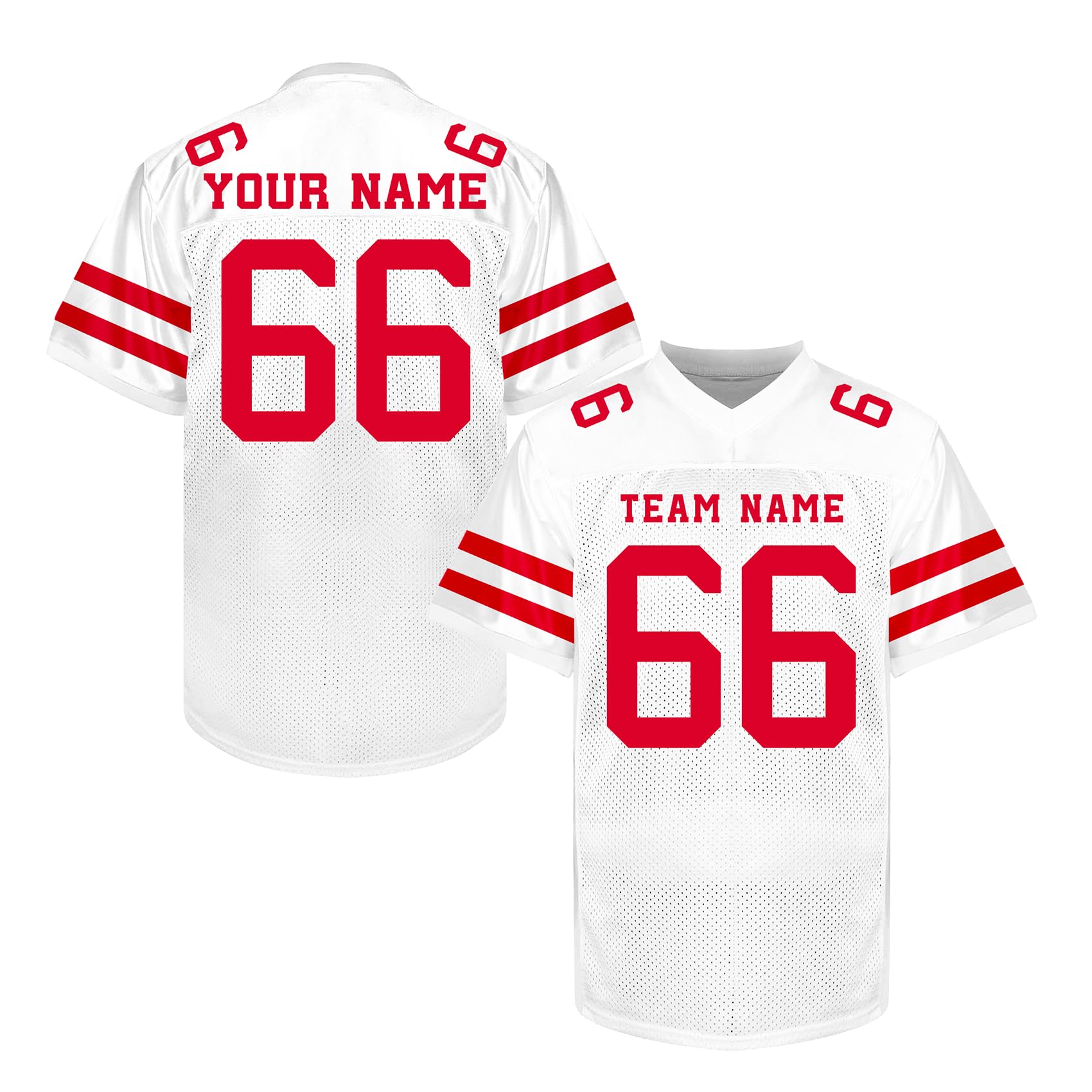 Custom Football Jersey Personalized Team Name Number Logo Custom Football Shirt Fans Teams Youth and Adult