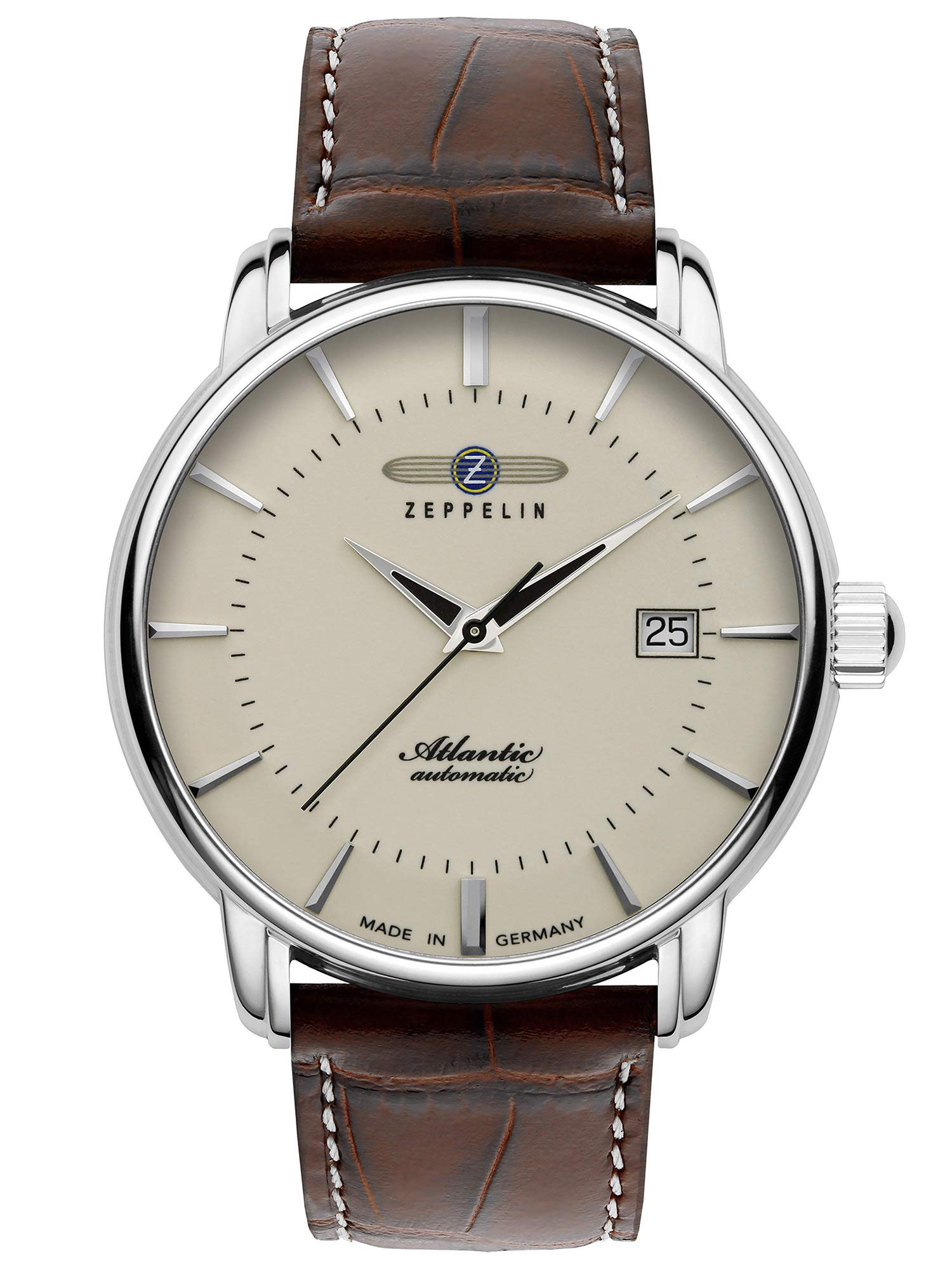 Zeppelin Men's Atlantic GMT 8452-5 Watch Einheitsgröße beige