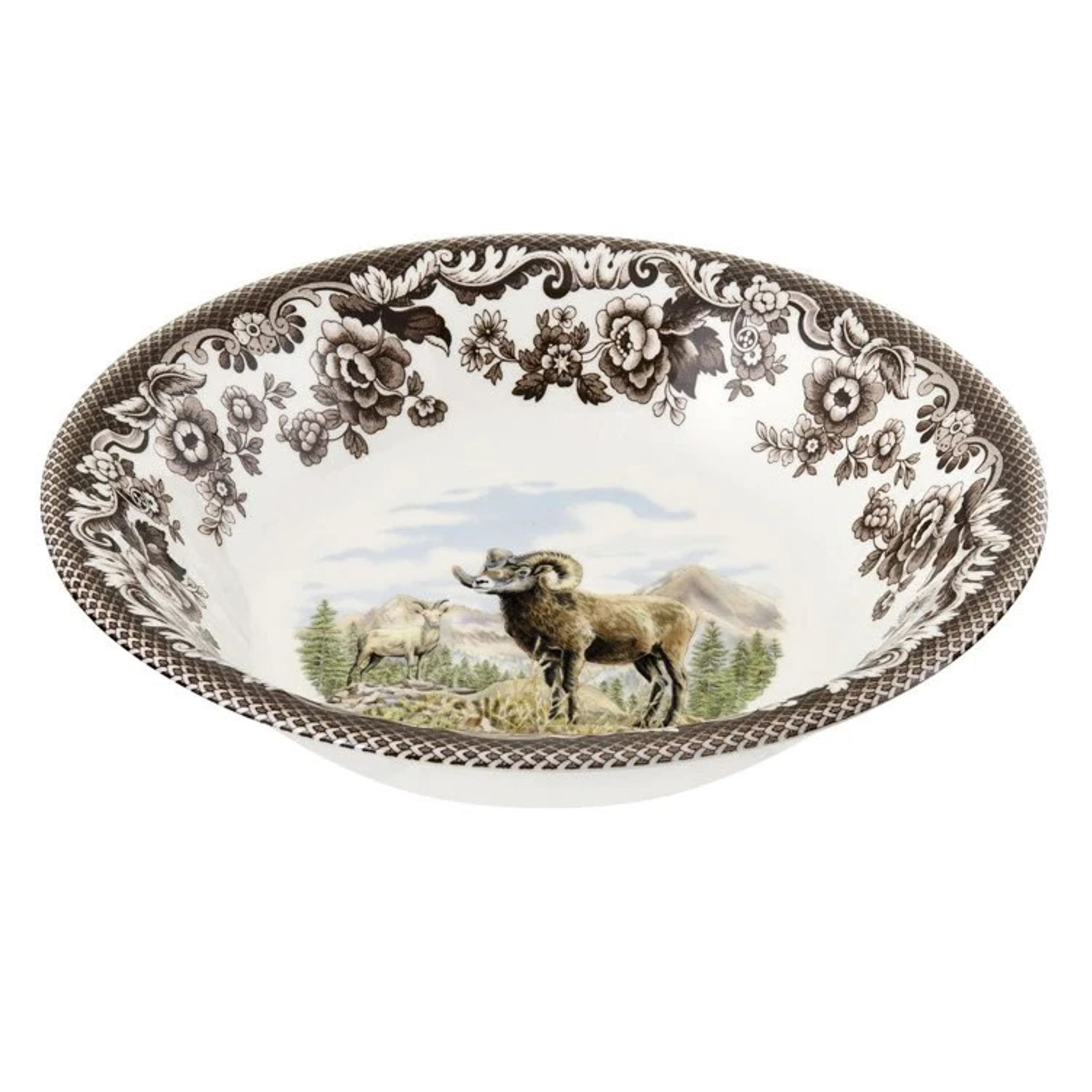 Spode 1606258 Woodland Mini Ciotola In Terracotta Marrone, 12,7 Cm, Con Motivo Fagiano, Microware E Lavastoviglie
