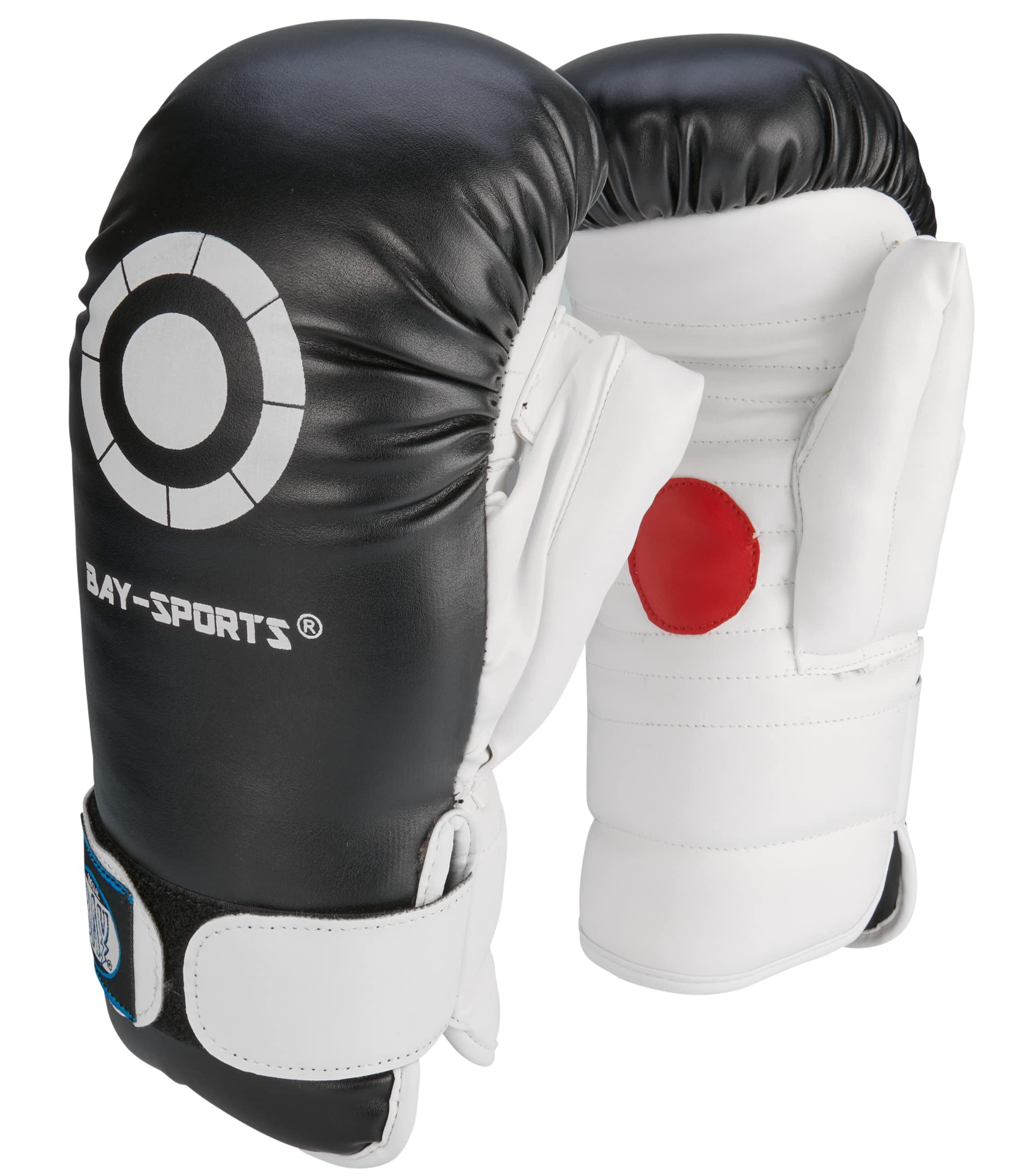 BAY HIT Point Boxhandschuhe/Pratzen 2 in 1 Handpratzen Sparring Training Coach Trainer Schlagpolster Schlagkissen Trainerpratzen Schlagmitts Coachingpratzen Handschlagpolster Boxhandschuhpratzen