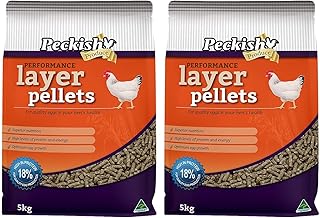 Peckish Performance Layer Pellets, 5kg, Brown - Supports Egg Production, High Protein for Growth, Balanced Energy in Pelle...