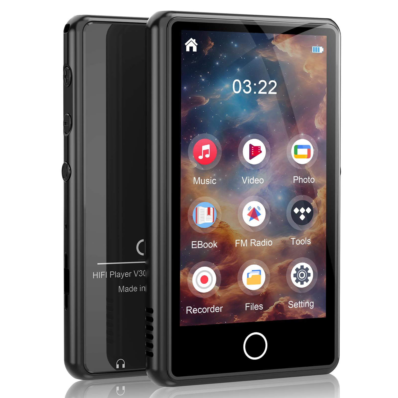 Amazon.com: 80GB MP3 Music Player with Bluetooth, 3-inch Portable