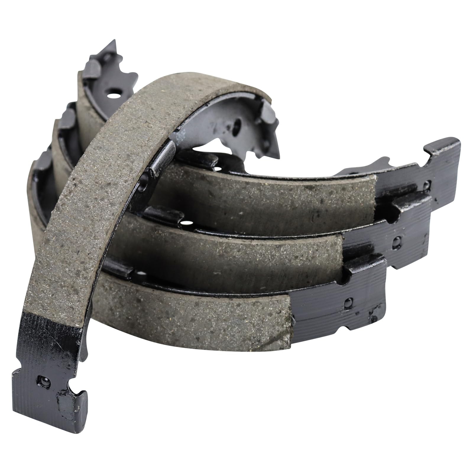 TRQ Rear Parking Brake Shoe Set