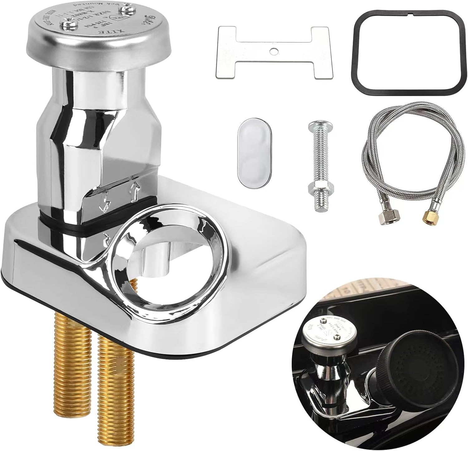 LukLoy Shampoo Bowl Vacuum Breaker Kit for Shampoo Bowl