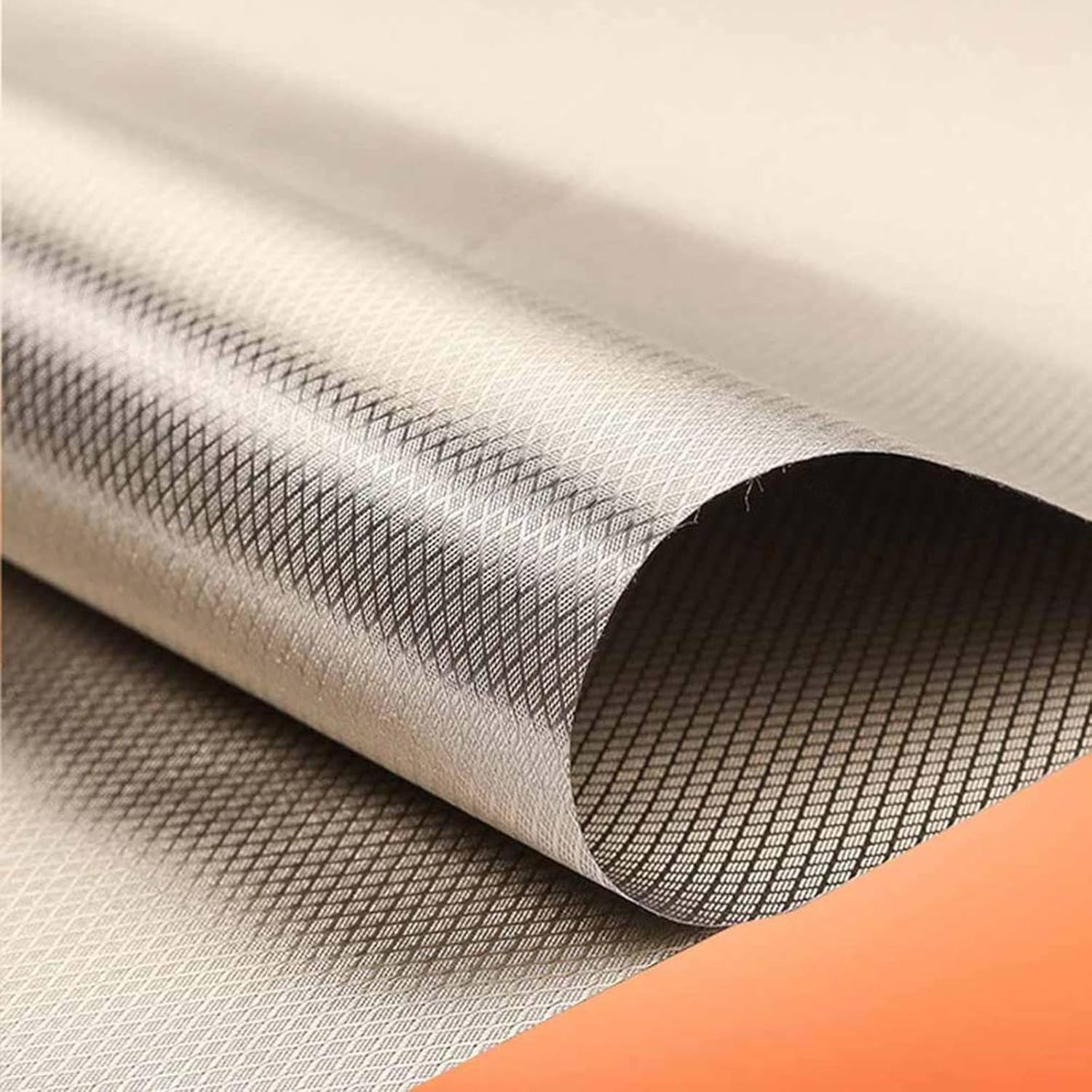 EMF EMI RFID Shielding Faraday Fabric Copper Shielding Fabric Anti Radiation for Smart Meters Prevent from Radiation/Singal/WiFi/Shields RF Signals,silver-3x1.1m