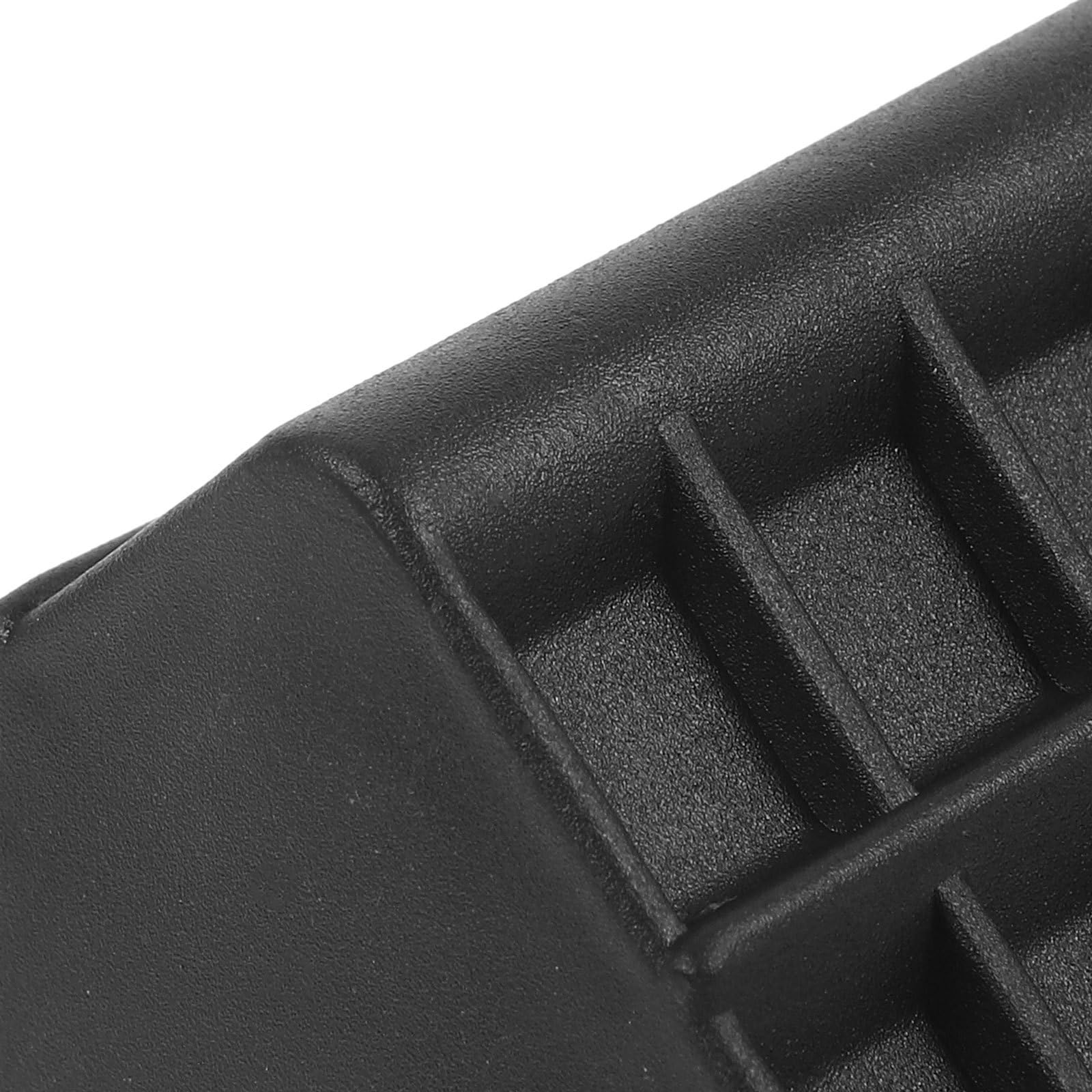 100 Piezas Protector de Esquina para Puerta de Armario, PP Negro