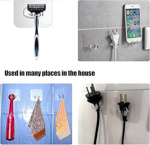 Miniatura 4 de Espejo de ducha sin niebla para afeitarse, espejo plano antivaho e inastillable, accesorios de baño para hombres, espejo de baño para ducha