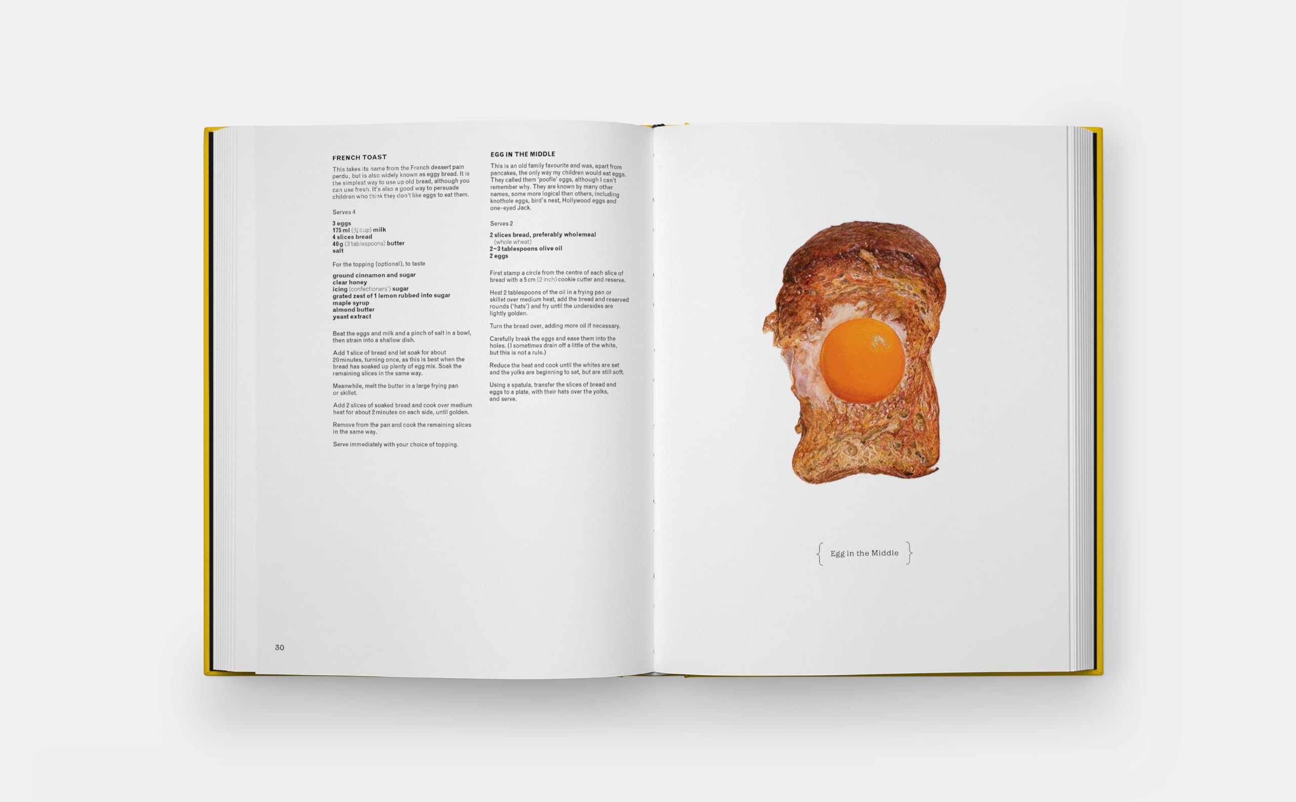 How to boil an egg: A cookbook