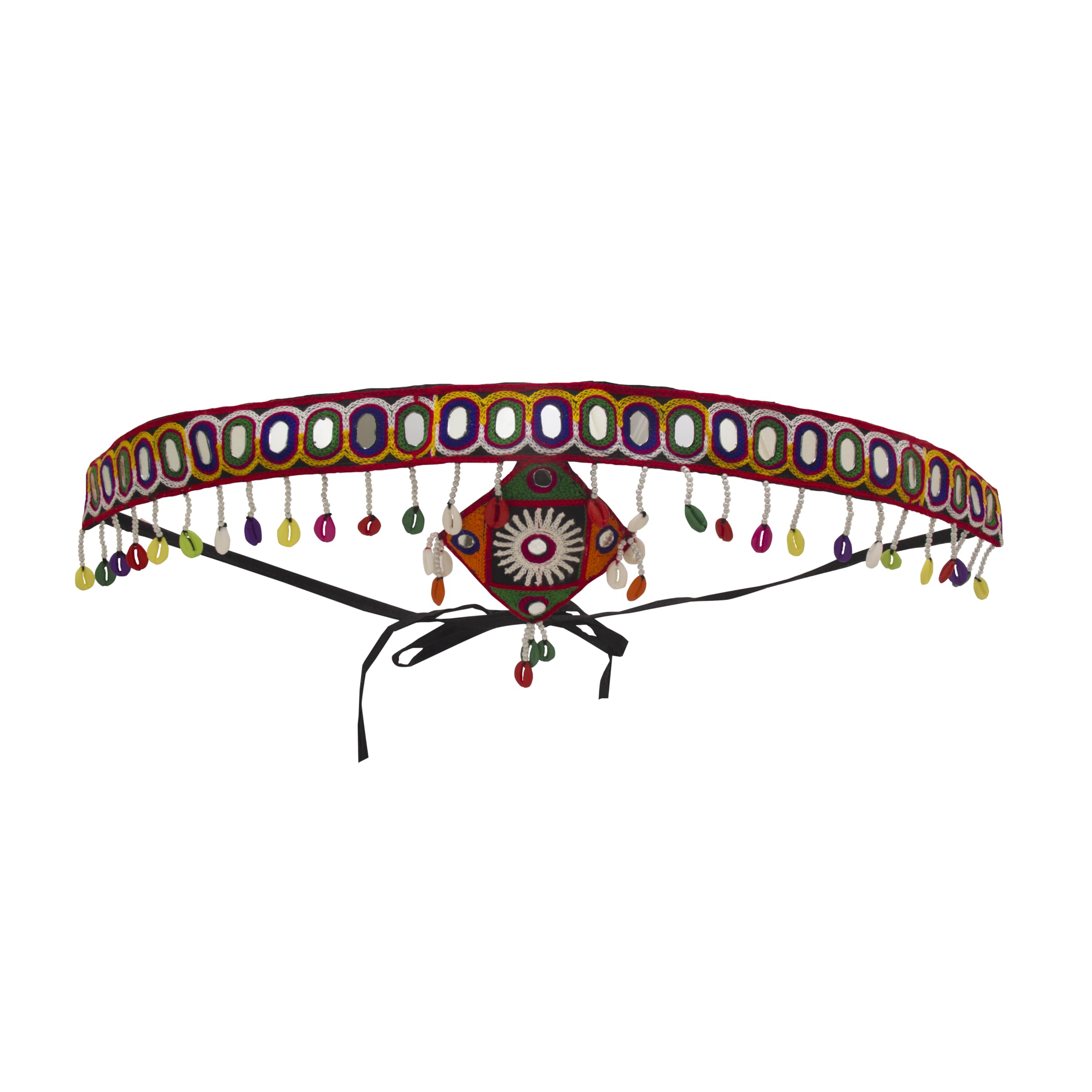 Lace Embrodiery Work Design Waist Belt for Girls And Women (Handmade, Handicraft, Navratri, Durga Pooja and Garba Jewellery)-image-13