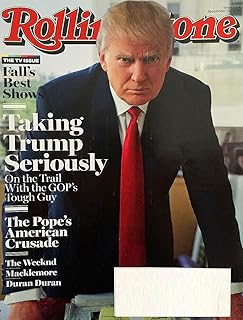 ROLLING STONE Magazine September 24, 2015 DONALD TRUMP Cover