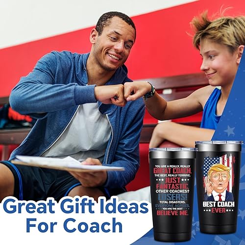 Miniatura 10 de DOEARTE Regalos para entrenadores para hombres  Un entrenador verdaderamente genial es difícil de encontrar  Voleibol, fútbol, fútbol, natación,