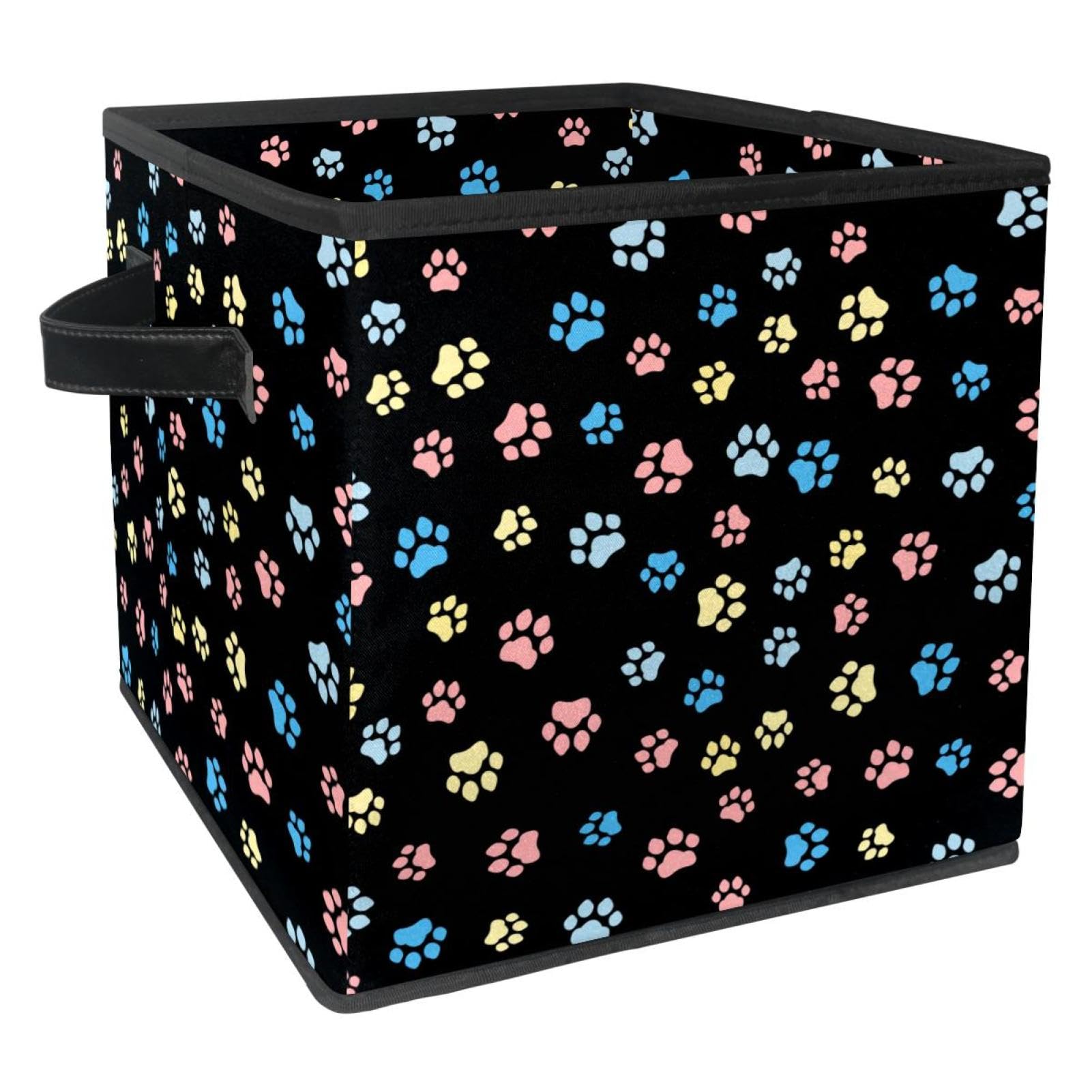 Organiseur de chambre d'enfant pour jouets et vêtements à motif pattes