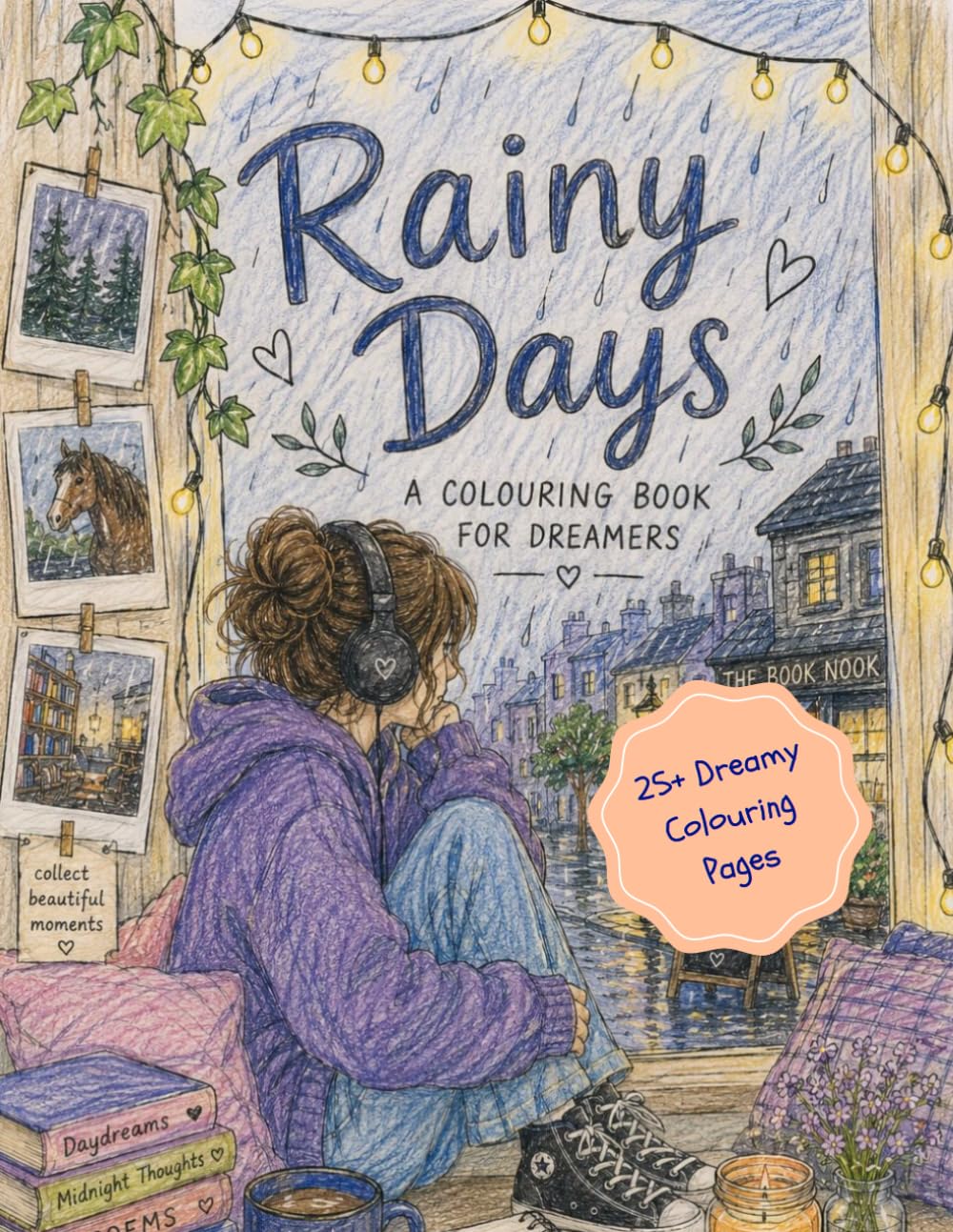 Rainy Days: A Colouring Book For Dreamers