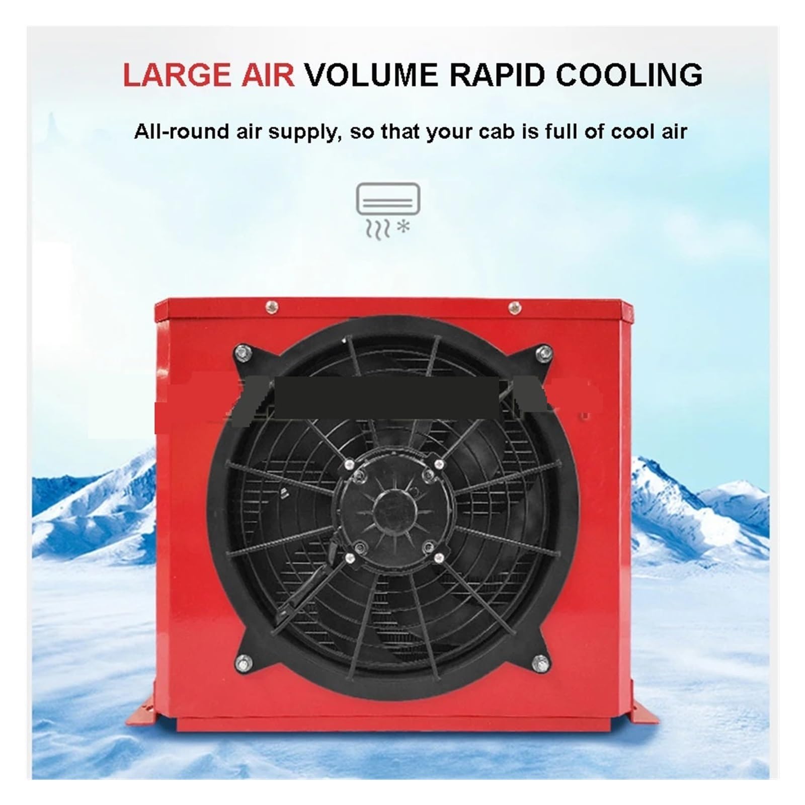 Macchina Integrata di refrigerazione elettrica del condizionamento d'Aria 24V 2800W per Autobus, Camion, escavatori, mietitrici, Macchine agricole Raffreddamento rapido Funzionamento Regolare