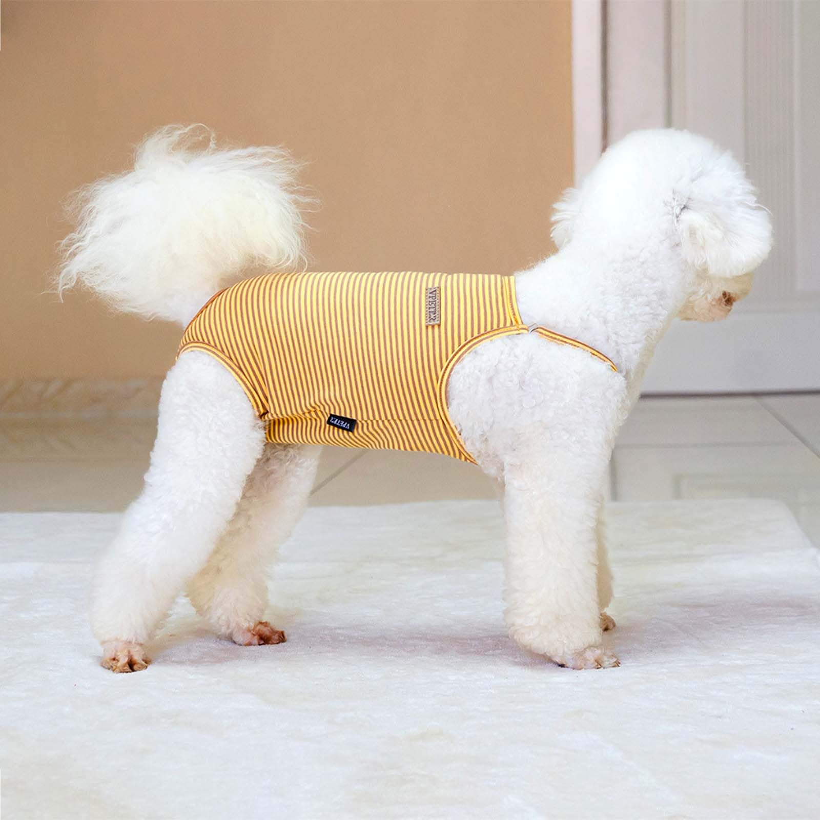 Dog Period Pants Reusable, Washable Sanitary Nappies for Female Dogs with Adjustable Suspender, Anti-Mating Safety Shorts - Image 4