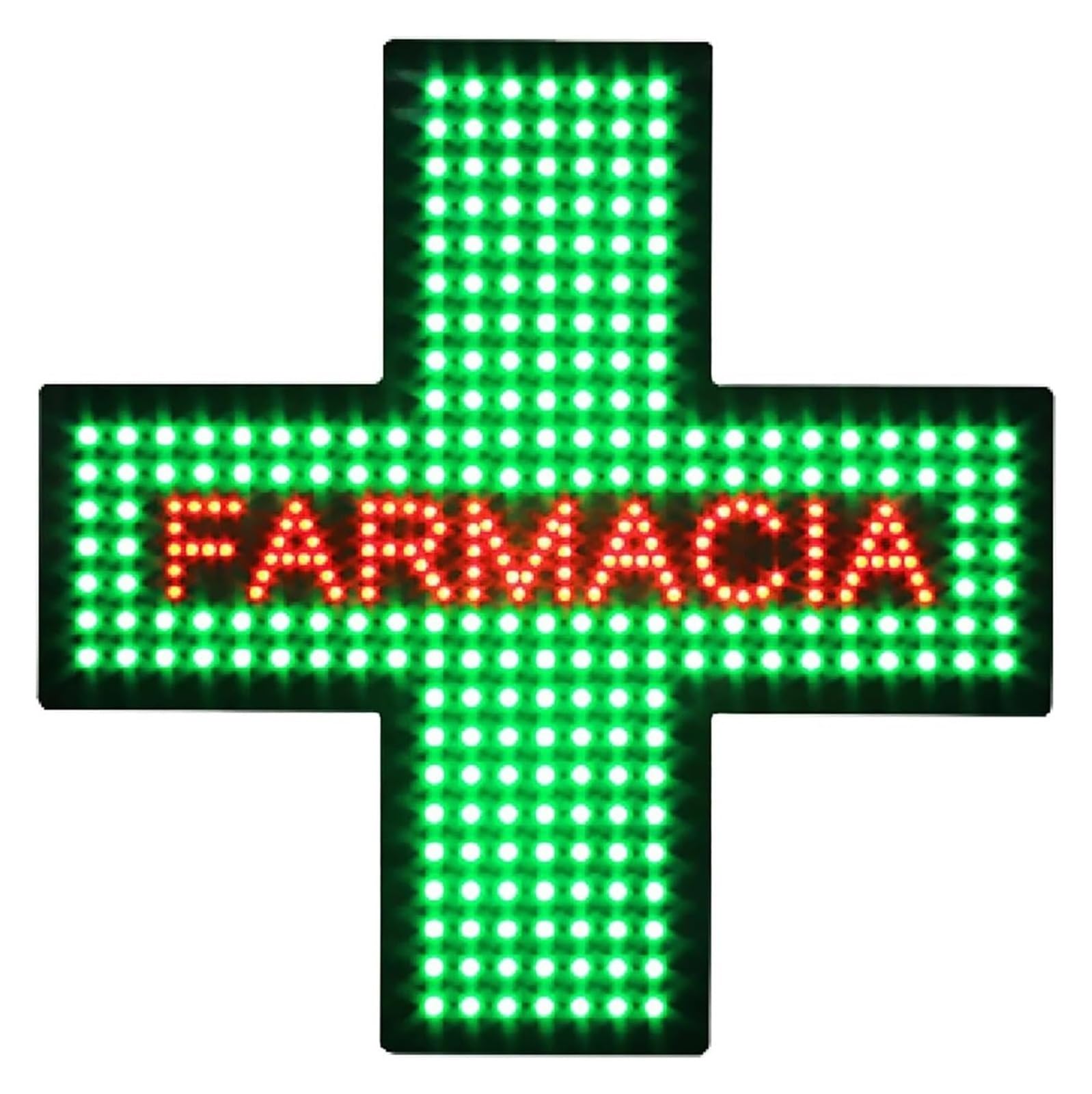 48 x cm duży znak krzyżykowy LED do apteki medycznej, lampa apteczna z łańcuchem wiszącym, 3 tryby pracy, energooszczędna, przyjazna dla środowiska, do dekoracji sklepu i sklepu kolekcjonerskiego