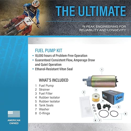 Miniatura 4 de QFS OEM - Bomba de combustible de repuesto para KTM 990 1050 1090 1190 Adventure, 1190 RC8, 1290 Adventure, 1290 Super Adventure, 1290 Super Duke,