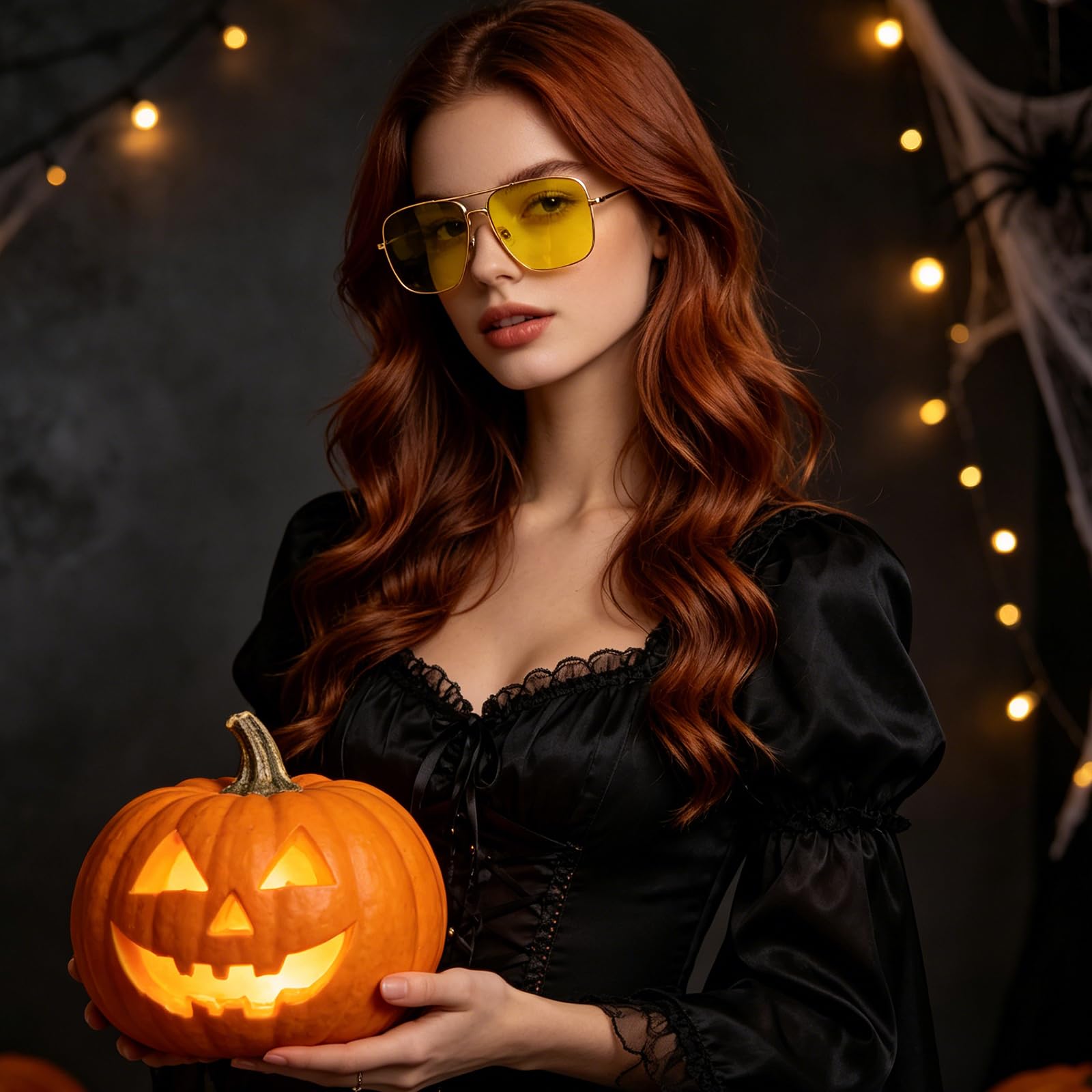 Dollger Klassische Quadratisch Brille Klare Linse Brille Metallbrille Nicht verschreibungspflichtige Brille für Damen und Herren