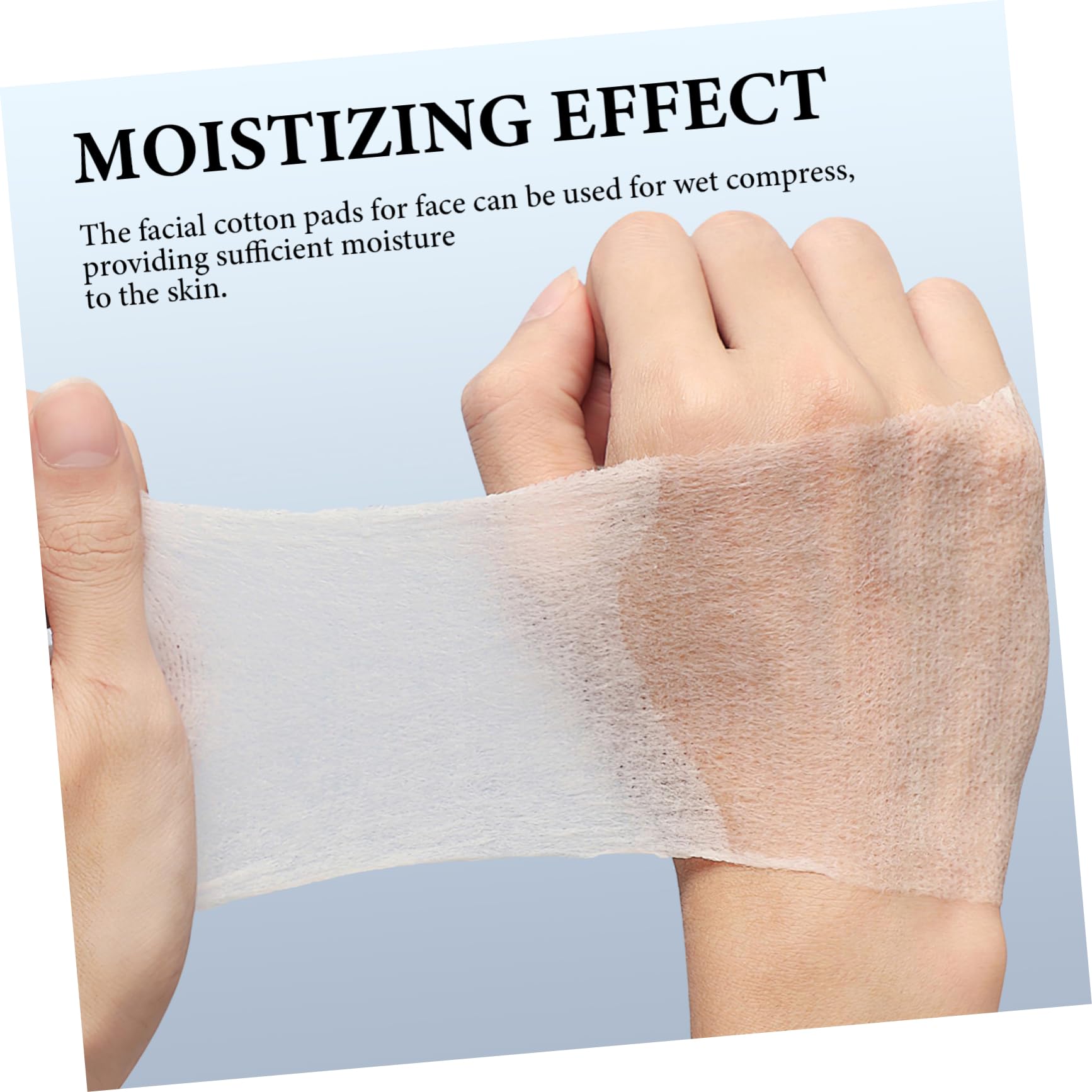 Healeved 10confezioni Dischi Struccanti Cotone Estensibili Per Rimozione Makeup Cotone Morbido e Delicato Per Viso Per Tonico e Maschere Facciali