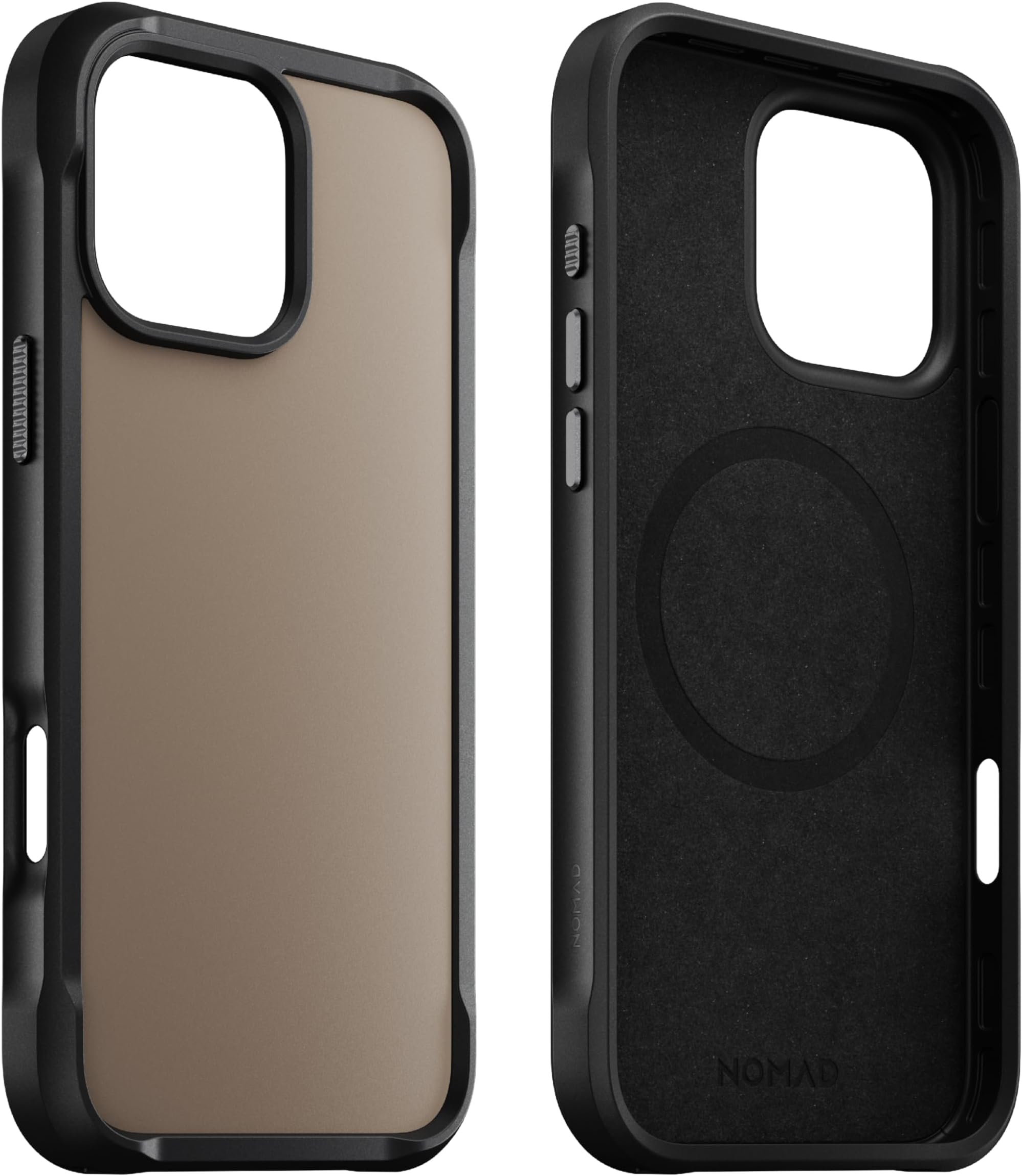 NOMAD iPhone 16 Pro Max Rugged Case - Desert - iPhone 16 Pro Max Case with Magsafe Charging, Phone Case iPhone 16 Pro Max, iPhone 16 Pro Max Case Rugged - iPhone 16 Pro Max Tactical Case