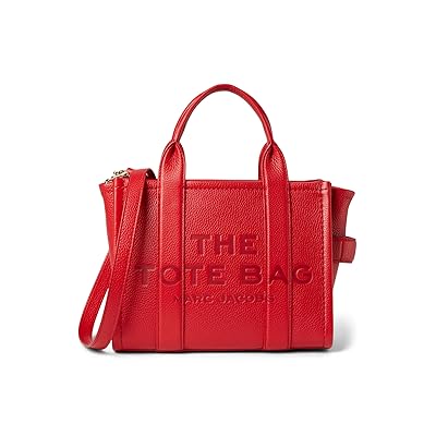 Marc Jacobs The Small Tote Handbags True Red, Leather