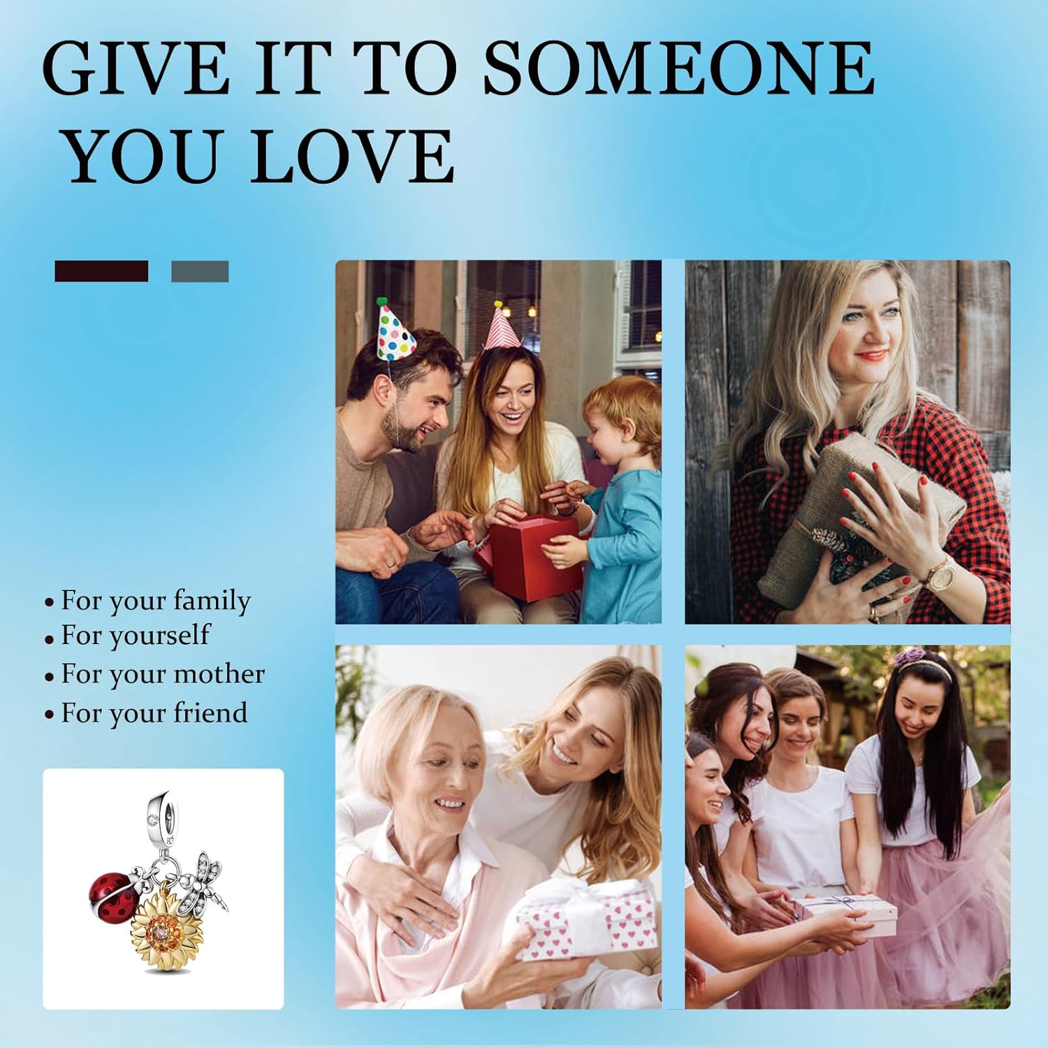 925 Sterling Silver Charms for Bracelets and Necklaces Dangle Pendants Beads for Pandora Charms Bracelet Jewelry Christmas Gift - Image 5