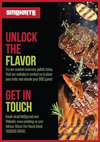 Miniatura 4 de SMOKRITE Pellets de madera de romero para parrillas ahumadoras, pellets de madera dura natural para parrillas al aire libre, ahumar, asar, quemar