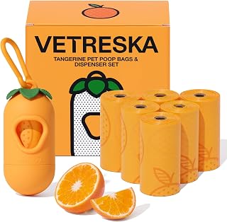 VETRESKA ペット用ウンチ処理袋 うんちが臭わない袋 オレン…