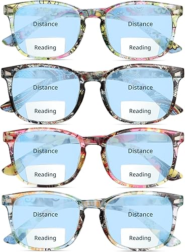 BLS Progressive - Lentes de lectura multienfoque con bloqueo de luz azul, antifatiga oculardeslumbramientofiltro UV para lectores de computadora BLS Progressive - Lentes de lectura multienfoque con bloqueo de luz azul, antifatiga oculardeslumbramientofiltro UV para lectores de computadora
