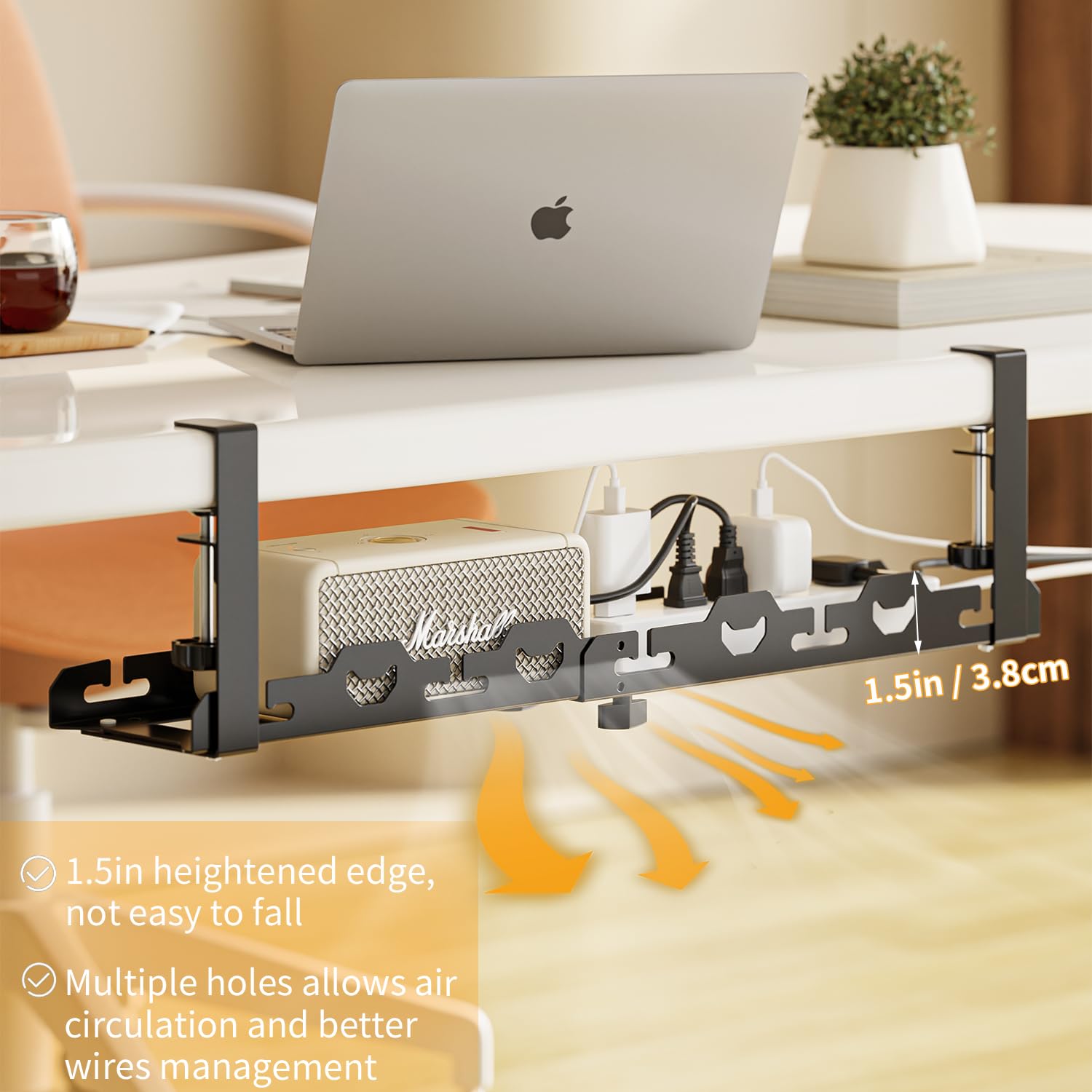 Supporto Per Cavo Da Scrivania, Organizzatori Per Cavi Da Scrivania, Organizer Per Cavi Da Scrivania, Clip Per Cavi Di Ricarica Magnetica, Gestione Dei Fili Adesivi Per Ufficio, Auto, Posto Di Lavoro - Foto 8