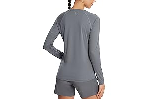 BALEAF Women's UPF 50+ Sun Shirts Long Sleeve UV Protection Rash Guard