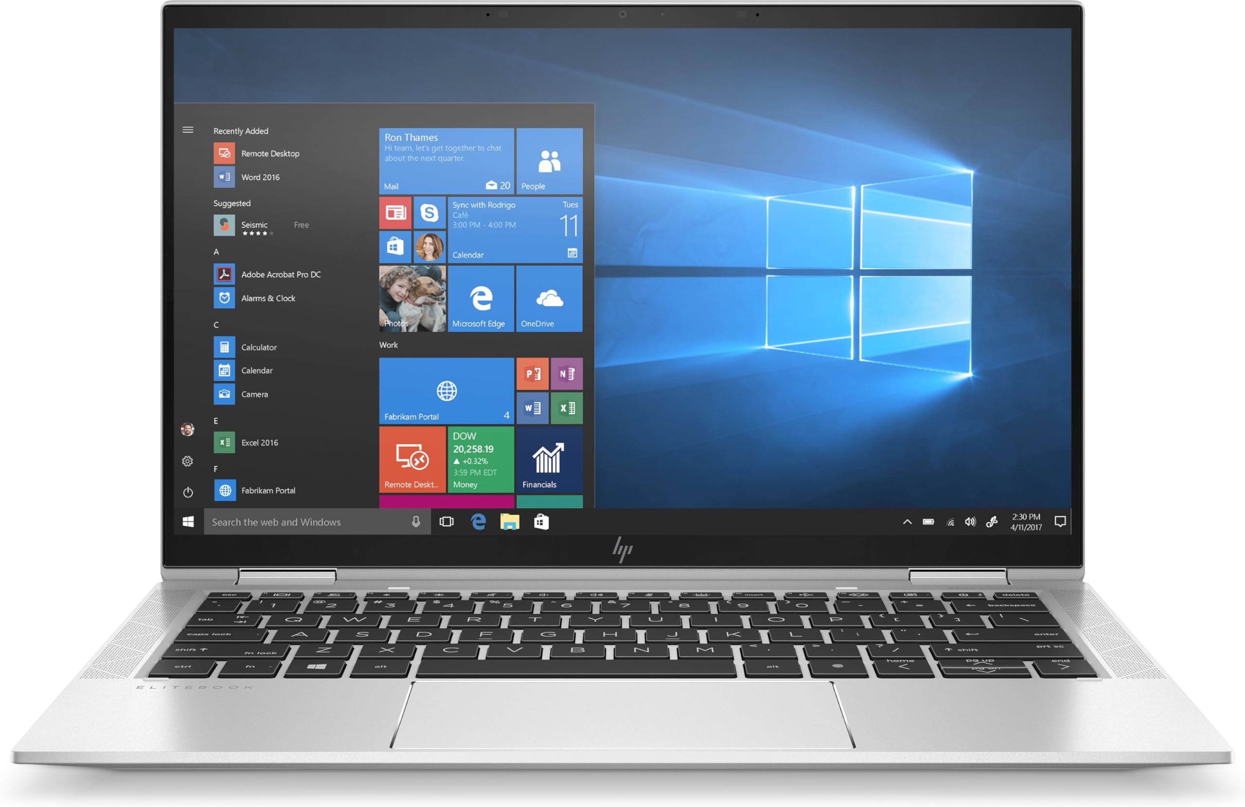 HP EliteBook x360 1030 G7 FHD 2 in 1 Convertible Touchscreen