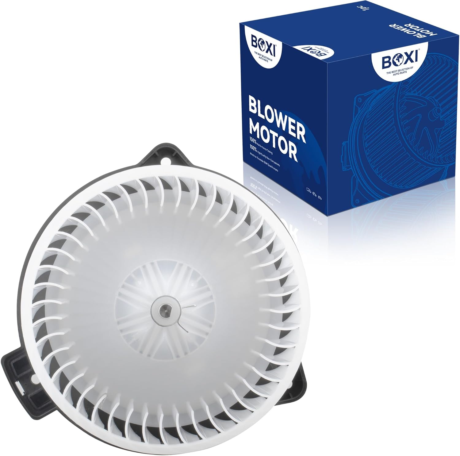 BOXI HVAC Blower Motor with Fan Cage Fits for Toyota Echo 2000 2001 2002 2003 2004 2005 / for Toyota Tacoma 1995-2004 Front/Replaces OE# 87103-04030 87103-52060 15-80106 700059