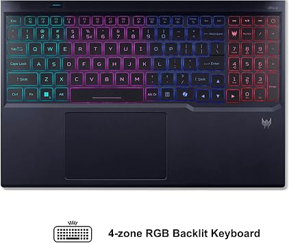 Acer Predator Helios Neo 16S AI Gaming Laptop 16 2560x1600 OLED 240Hz (100% DCI-P3) Intel 24-core Ultra 9 275HX 64GB RAM 2TB SSD GeForce RTX 5070 Ti DLSS4 (Up to 992 AI Tops) Win11 ICP Acc