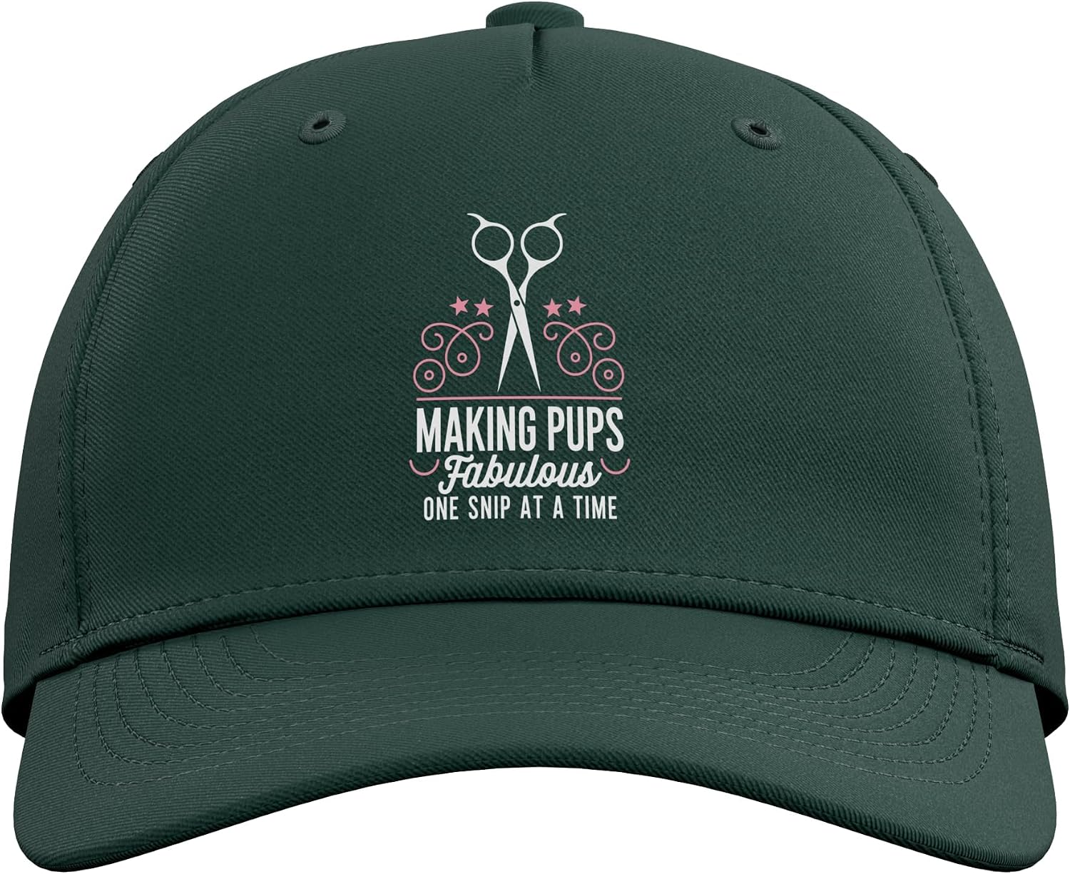 Funny Dog Groomer Humor Pet Grooming Dog Salon Adjustable Baseball Hat image 2