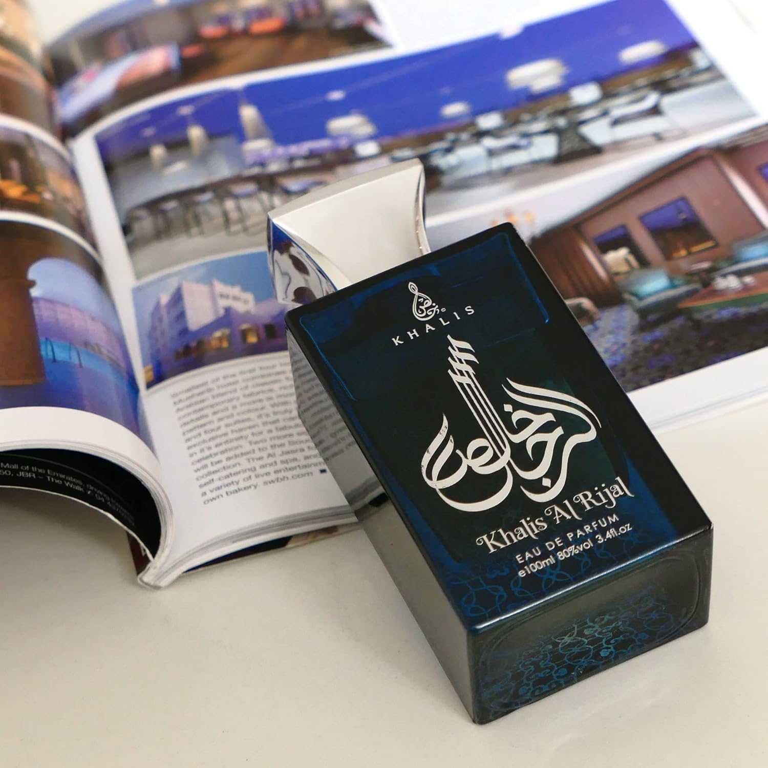 Maison d'Orient Khalis Al Rijal Eau de Parfum 3.4 oz - Unisex Oriental Perfume with Smoky Woody Nutty Accords Leaning Masculine loved for its long lasting trail and compliment catching aroma - Image 2