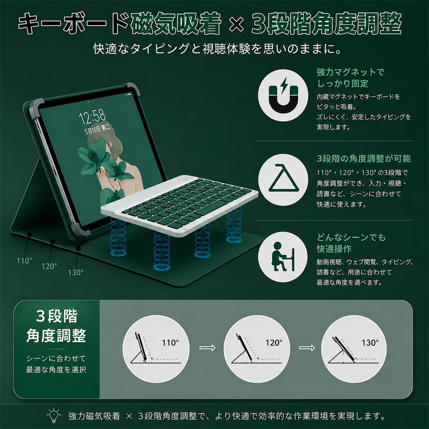 Amazon.co.jp: For Surface Go ケース 2023/2021/2020/2018 Surface Go