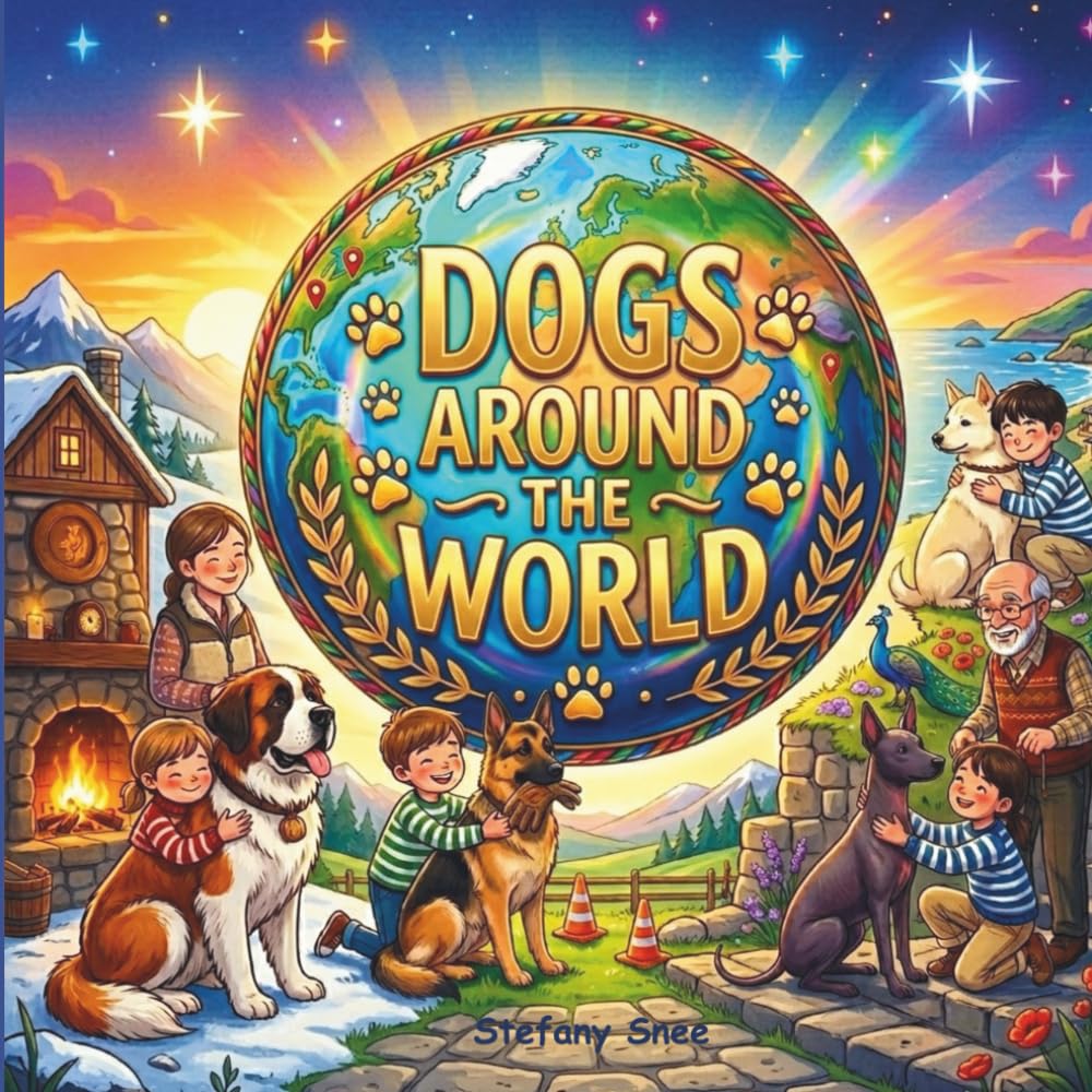 Dogs Around the World: Brave Paws, Big Hearts, and Amazing Stories