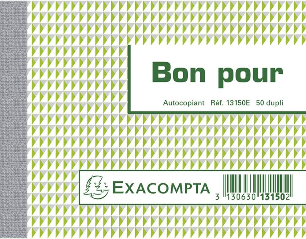 Exacompta R f 13150E 1 Manifold BON POUR 50 Feuillets Num rot s exacompta-r-f-13150e-1-manifold-bon-pour-50-feuillets-num-rot-s