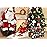Essme Rectangular Christmas Basket,Cute Baskets Empty with Handles, Snowmen Basket Gifts for Kids Room Decor,Boys and Girls,Candy Bins.(Christmas).