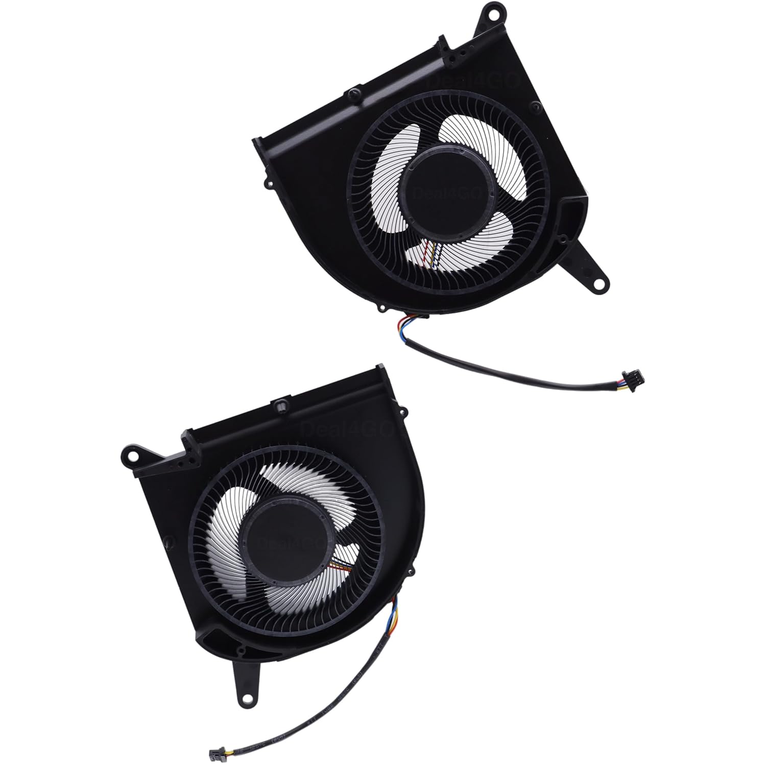 Deal4GO 10mm CPU & GPU Graphics Cooling Fan Replacement for Gigabyte Aorus 15G 15P 17G XC XD|Aero 15 OLED XC XD|Aero 17 HDR XC XD (RTX 30xx GPU)
