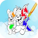 Share your artistic creations from Coloring Book Tom and jerry with friends and family, or save them to your gallery.