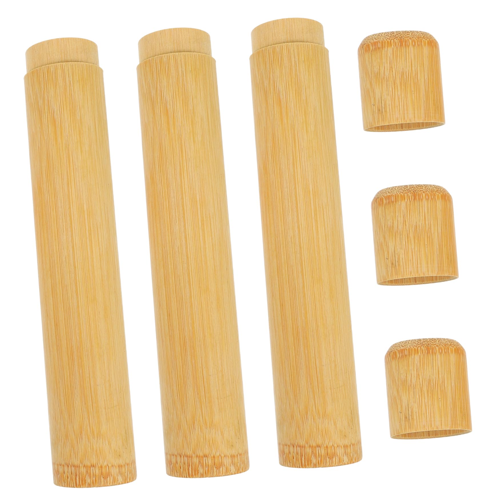 Beavorty 2 Set Scatola Per Spazzolini Da Denti Custodia Spazzolino Astuccio Spazzolino Ricaricabile Ditta Contenitori Pratico Contenitore Per Spazzolini Da Denti Portaspazzolino 3 Pezzi * 2