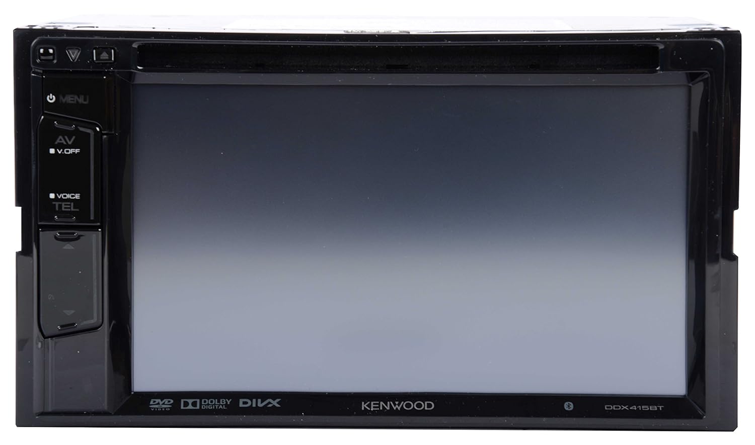 Kenwood DDX415BT Black Front Center Car Digital Media Receiver for